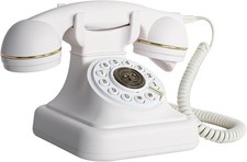 Audio Guest Book Phone Vintage Rotary Telephone Wedding Voice Message Recorder picture