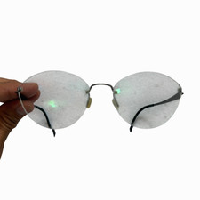 Lindberg Spirit Eyeglasses OS Black Rimless Danish Design 071/82DD Titanium  picture