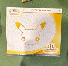 Pokémon Pokémon TCG 30th Celebration Elite Trainer Box 1 Box Pikachu Ages 6+ picture