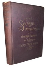 1889, OFFICIAL PROGRAM OF GEORGE WASHINTGON INAUGURATION CENTENNIAL CELEBRATION picture