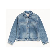 Stussy Trucker Denim Jacket Indigo LA XL 115897 New picture