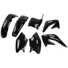 UFO PLAST Complete Black Plastic Kit For Honda CRF450R 2002-2003 - HOKIT106@001 picture