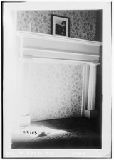 Photo:Grand Detour IL Pankhurst House Parlor Fireplace 1936 HABS Interior picture