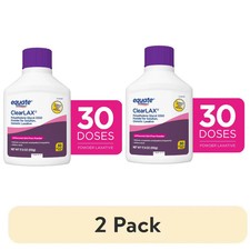 Equate ClearLax Polyethylene Glycol 3350 Powder Solution Unflavored 30 Dose 2Pk picture