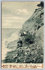1905 Lake Bluff Showing Height Great Sodus Bay New York NY Antique Postcard picture