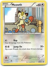 Meowth BW35 Promo Black And White Promo Pokemon Near Mint picture