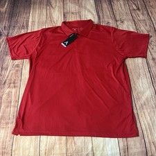 NWT Antigua Perfomance Golf Short Sleeve Polo Red Altour Men’s XXL 2XL picture