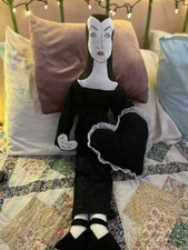 Rare VAMPIRA Stuffed Doll With Her Own Heart Shaped Pillow Limited Few  Made picture