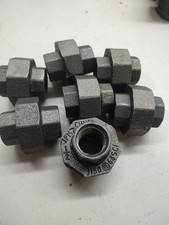 7 Pack Mixed Black Union 1/2
