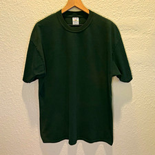 Vintage 1990s Jerzees Heavyweight Blank Pine Green XL picture
