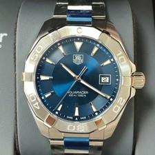 TAG-Heuer-Aquaracer-WAY1112.BA0828-41mm-Blue Dial Quartz-Excellent Pre-owned picture