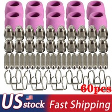 60 pcs Plasma Cutter Torch Consumables Kit for SG-55, AG-60, WSD-60 CUT50 60Amp picture