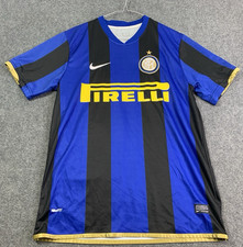 Vintage 2008 2009 Inter Milan Balotelli #45 Jersey MEDIUM Home Football Nike picture