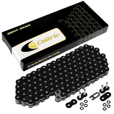 525 X 120 Links Motorcycle Atv Black O-Ring Drive Chain 525-Pitch 120-Links picture
