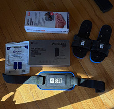 ePulse Wireless 1600 TENS/EMS Unit 2-Channel Handheld w/ Belt & Massage Shoes picture