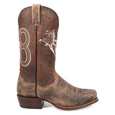 Dan Post Men's Mauney The Dirt Show Square Toe Pull On Casual Boots, Brown picture
