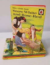 Vintage Children's Ladybird Books 4x - Rapunzel Snow-white Beauty & Beast Ambush picture