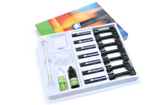 Prime Dent Visible Light Cure Hybrid Composite 7 Syringe Kit picture