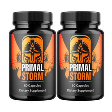 2-Pack Primal Storm Capsules – PrimalStorm Daily Male Health Support - 120 Caps picture