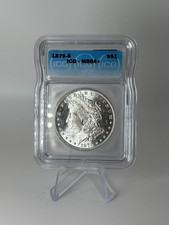 Morgan Silver Dollar 1879 San Francisco Mint ICG MS64 Beautiful Frosty White #29 picture
