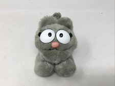 Vintage 1983 Garfield Nermal Laying Down Plush Grey Cat Fun Farm  picture
