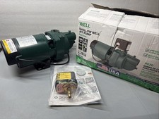 Zoeller 1461-0006 3/4 HP Shallow Well Jet Pump Open Box New picture