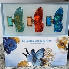 Carolina Herrera La Bomba Eau de Parfum Spray Set, 3 x 1.01 fl oz, Vegan picture
