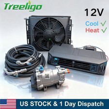 12V Underdash Car Heat&Cool Air Conditioner Unit Universal AC Compressor A/C Kit picture