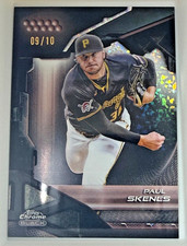 2026 Topps Chrome Black Paul Skenes Mini-Diamond Refractor /10 picture