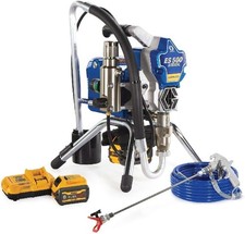 NEW Graco ES 500 Cordless Airless Stencil Paint Sprayer 25U513 DeWalt Batteries picture