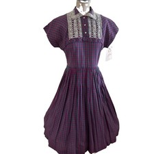 Vintage Hollywood Costume 1950s Day Dress Vicky Vaughn picture