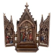 Lord Jesus Christ Nailed On The Cross Statue Figurine Church Christian picture