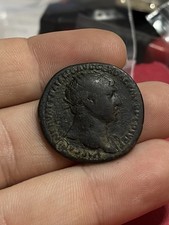 VERY RARE 103-111 AD Trajan dupondius Roman Empire Ancient Old Coin Horse Dacian picture