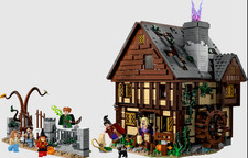 Disney Hocus: Pocus 21341-PCS-2316 The Sanderson Sisters' Cottage Building Set picture