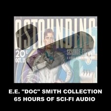 E. E. 'DOC SMITH' AUDIOBOOKS. ENJOY 65 HRS OF SCI-FI ON A USB FLASH DRIVE picture