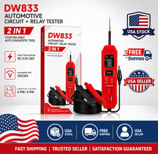 DW833 2 IN 1 Automotive Circuit Tester And Car Relay Tester picture