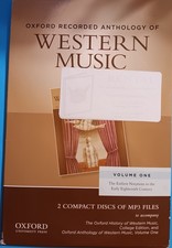 Oxford Recorded Anthology Western Music Vol. 1 (2 CDs) / Taruskin Gibbs picture