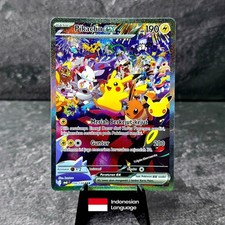 Pikachu Ex Night 30th Celebration Pokemon Card SAR 156/130 MA6 - Indonesia picture