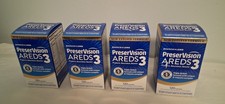 4 Pack Bausch Lomb PreserVision AREDS 3 Eye Supplement 480 Soft Gels picture
