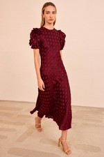 Ulla Johnson Midi Dress Elvia Ruffle Sleeve $1,100 Size 6 picture