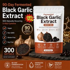Fermented Black Garlic Extract, Natural Odorless Aged Garlic Supplements picture