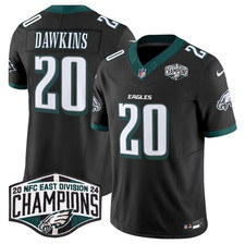 Men's #20 Brian Dawkins 2024 East Champions F.U.S.E. Vapor  Sewn Jersey picture