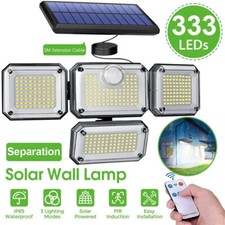 3000LM 333 LED Solar Lights Outdoor Waterproof Motion Sensor Security Wall Lamp picture