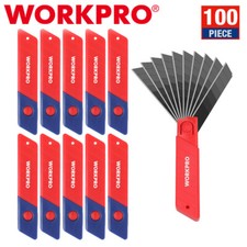 WORKPRO 100PC 18mm Snap-off Blades SK5 Steel Replacement Blade for Utility Knife picture