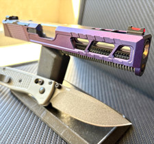 Custom GunCandy Slide For Glock 17 Gen 3 RMR Cut Complete G17 Upper FREE KNIFE picture