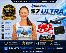 superbox s7 ultra best model available with free wall mount picture