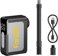 Fanttik X10 Ace Mini Electric Bike Pump, 120PSI, 22s Inflate, Auto Stop picture