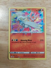 Reshiram 017/072 Shining Fates NM Holo Amazing Rare Pokemon Card picture