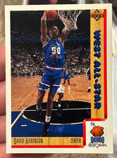 1991-92 Upper Deck - All-Star David Robinson #467 San Antonio Spurs HOF picture