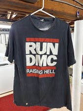 Vintage 1986 Run DMC Raising Hell Tour T-Shirt Single Stitch Size XL Def Jam picture